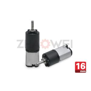 Quality High Precision Miniature Dc Gear Motor 6v 16mm For Auto Rearview Mirror Gearbox for sale