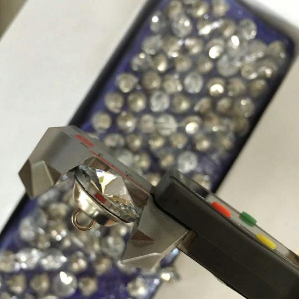 high quality 20MM round glass stone button for clothing,crystal rhinestone/upholstery button manufactory