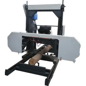 Portable horizontal band saw mill woodworking machinery band saw