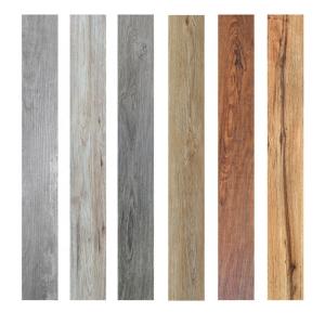 Hand Scraped Collection Brown Balance Paper Wood Laminate Flooring with and U V