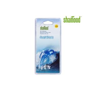 Shamood Ocean Breeze Air Freshener Hanging From Rearview Mirror