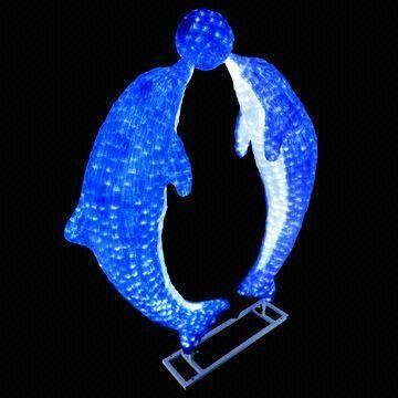dolphin christmas lights