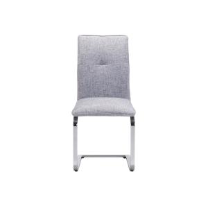 Sturdy Brushed 43cm 94cm 10KGS Stainless Steel Frame Chairs