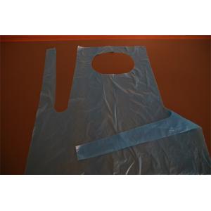 Food Grade Plastic Disposable Adult Aprons 690x1070mm Eco Friendly Non Toxic