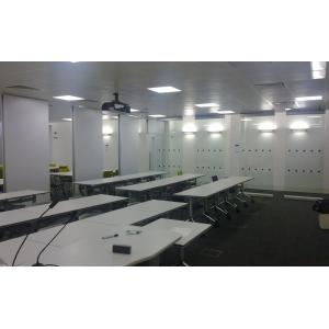 Operable Folding Partition Walls / Soundproof Modern Wood Room Dividers