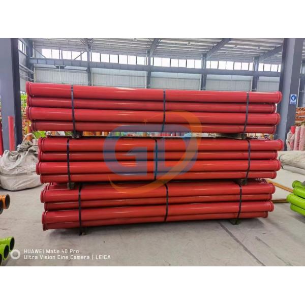 7.5mm Concrete Pump Delivery Pipe Twin Wall Putzmeister Schwing Cifa