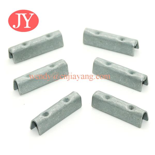 jiayang metal logo aglet engraved logo laser logo shoelace cord end tips