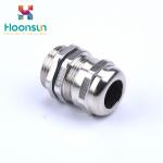 Nickel Plating Waterproof Cable Gland M Series / Silicone Rubber Metal Cable