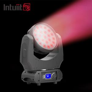 RGBW 4 - In - 1 Zoom 5-60 Degree LED Beam Moving Head Light Wide Angle 12x10W