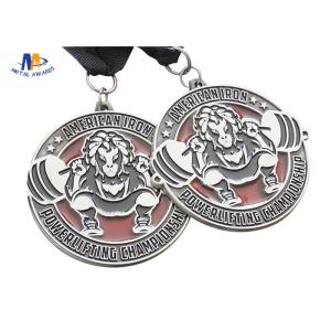 60*3MM Custom Award Medals , Translucent Enamel Conbine Soft Enamel Medals