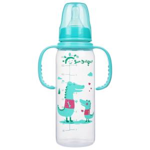 Washable PP 8oz 240ml Standard Baby Nipple Bottle