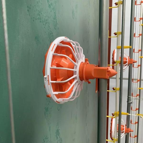 Buy HX Poultry Farm Equipment 0.75kw Automatic Chicken Feeder System at wholesale prices