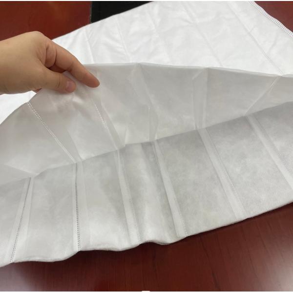 220V Ultrasonic External Trapezoidal Medium Efficiency Filter Bags Production