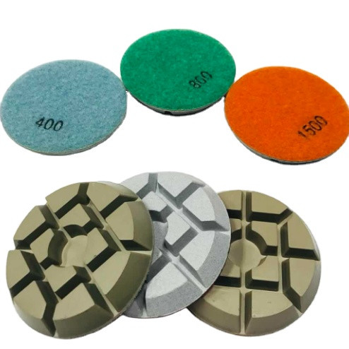 Buy 3 Inch Dry Diamond Polishing Pads For Concrete at wholesale prices