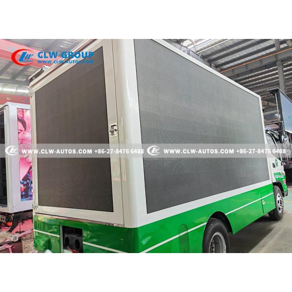 Foton LHD LED Advertising Mobile E-Poster Browsing Screen Truck