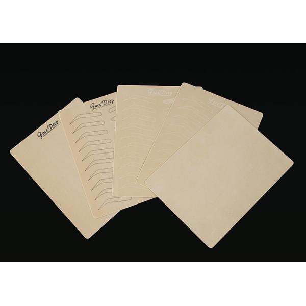 Buy Latex Inkless Microblading Fake Skin Permanent Makeup Tattoo Skin Mats at wholesale prices