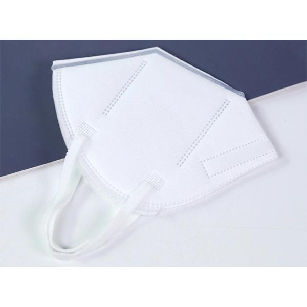 Facial Protective Medical Respirator Mask High BFE 95% - 99.9% Without Valve