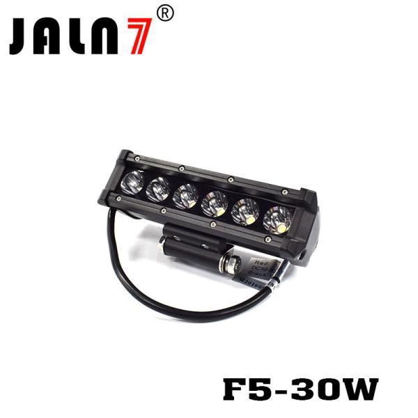 LED Light Bar JALN7 30W Spot Flood Beam LED Driving Lamp Super Bright Off Road Lights LED Work Light Boat Jeep
