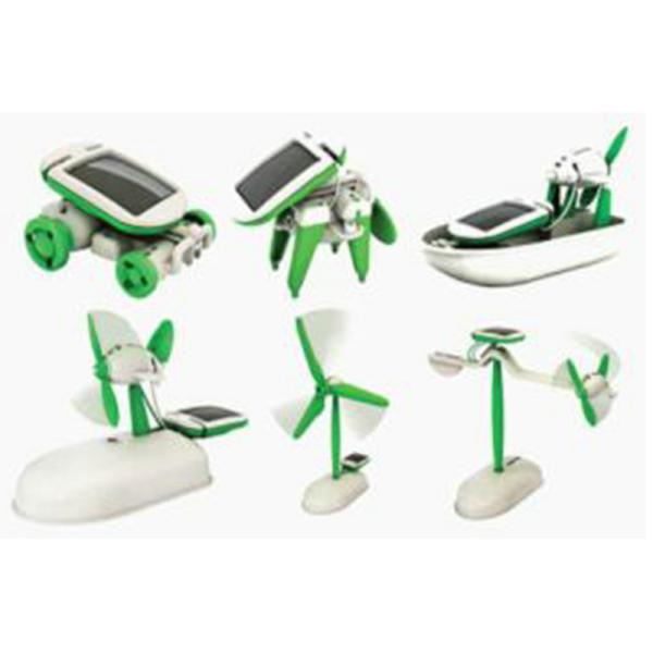 Educational 6 in 1 Diy Robot Kids Toys Science Kit Toys Educative Creative Kids Toys