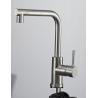 Buy cheap cold hot Kitchen Faucets W01-007 Stainless steel brushed finished high quality from wholesalers