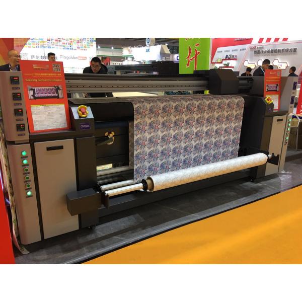 Custom Made 2200mm Large Format Plotter With Three Epson 4720 Print Heads
