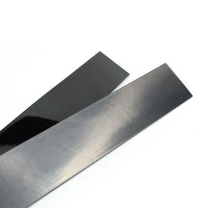 Black PVC Stair Nosing Extrusion Profile Customized Plastic Profiles