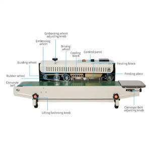 500W Industrial Packing Machines Food Bag Heat Sealing Machine Automatic