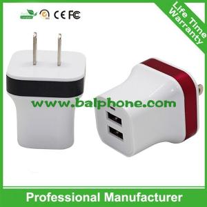 Quality US Plug 2 usb wall usb charger 5V2.1A for sale