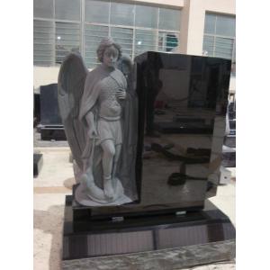 Quality Granite hand carved fairy statue tombstone for sale