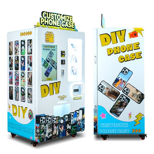 Personalised Phone Case Printing Vending Machine Customized Color 3 Minutes