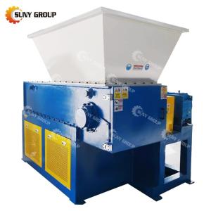 Manufacturing Plant Single Shaft Shredder with and 9CrSi/D2/SKD-11 Blade