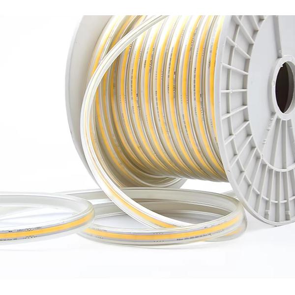 110V 220V COB LED Strip 480d/M 50 Meter LED Rope Light IP65 Outdoor Strip Light Heat Resistant