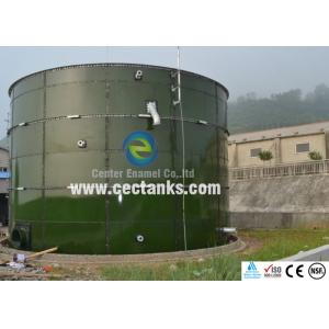 Easy Assemble Enamel Bolted Liquid Storage Tanks 20 m3 to 18,000 m3 Capactiy