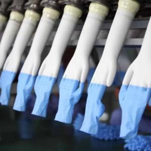 Full Automatic Industrial Rubber Gloves Dipping Machine Nitrile Glove Making