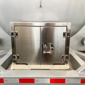 30FT Chemical Transportation Tank Container 9125mm*2438mm*2591mm Dimensions