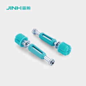 36mm Steel Minifix Spreading Bolts With Dowel, Furniture Connector for flat