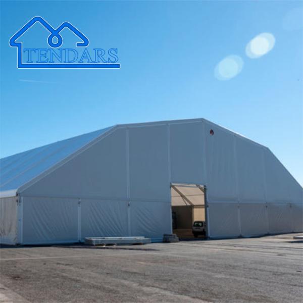 Custom Outdoor Aluminum Frame Polygon Warehouse Storage Marquee Tent For Sale