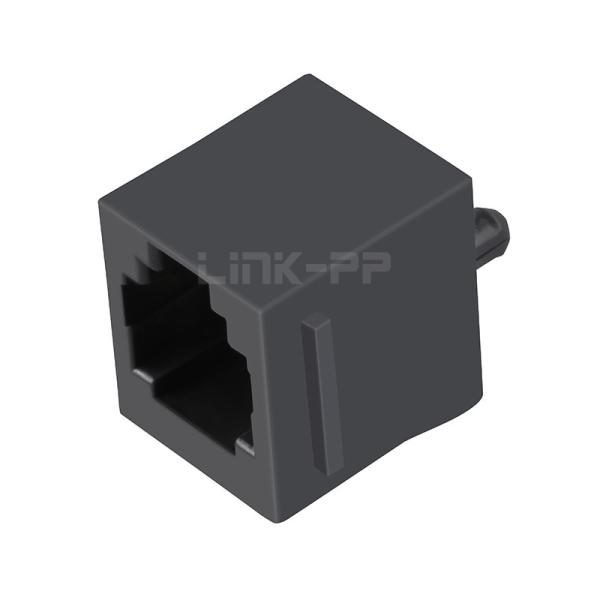 Buy LPJE615NNL Tab UP Without LED 1X1 Port 6p4c Vertical Modular Jack without Integrated Magnetics at wholesale prices
