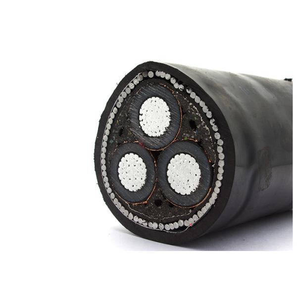 Buy Steel Wire Medium Voltage Armoured Electrical Cable CU/XLPE/CTS/STA/PVC 6.35/11KV at wholesale prices