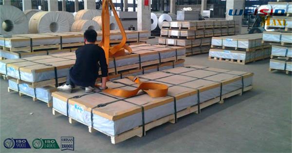1000 3000 5000 Series Cast Rolled Hot Rolled Mill Finish Aluminium Sheets