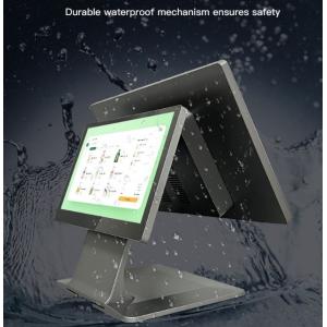 Quality 15.6&quot; Dual Touch Screen Cash Register Systems Terminal All in One POS Machine AI Smart Billing Software Mobile NFC for Retail for sale