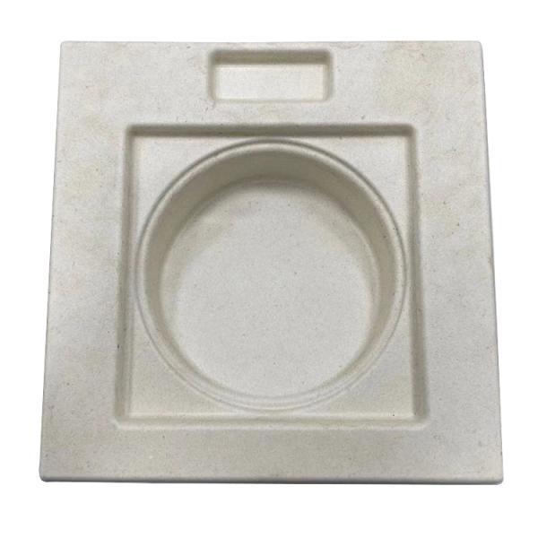Buy Biodegradable Bamboo Paper Tray OEM Acceptable Oilproof Staticproof at wholesale prices
