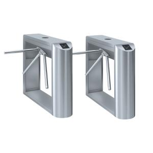 Thickness 1.2mm Turnstile Barrier Gate Gym Automatic Reset 60Hz