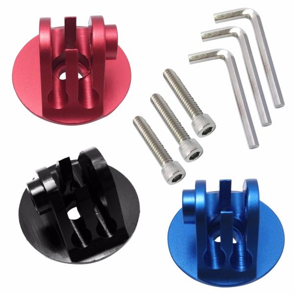 Go Pro Accessories Alloy Bicycle Headset Top Cap Mount Adapter With Screw For GoPro Hero 4 4s 2 3 3+ SJ4000 Xiaomi Yi