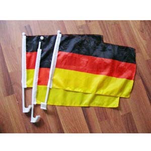 Quality National Advertising Promotional Car Flag Germany for sale