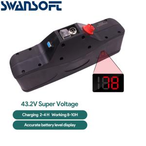 Ηλεκτρονικό ψαλίδι Swansoft 4.0CM για κλάδεμα με οθόνη LED Προστασία δακτύλων /