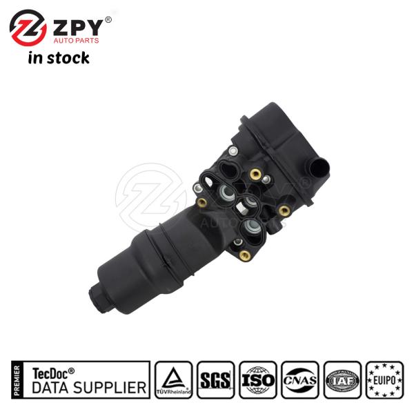 ZPY Oil Filter Housing Cooler for Audi A4 A6 VW Porsche OEM 06F115397F