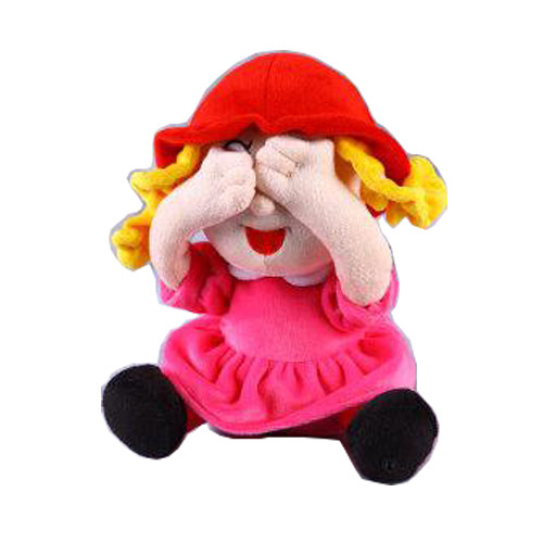Buy Electronic Plush Toys Peek a boo Girl plush toys at wholesale prices
