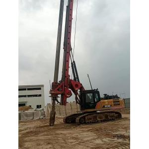 SANY rotary drilling machine (SR155) adopts machine lock rod, please call if