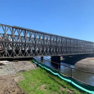 Eco Friendly Custom Steel Bridge Galvanized Steel Bridge Construction Sustainabl